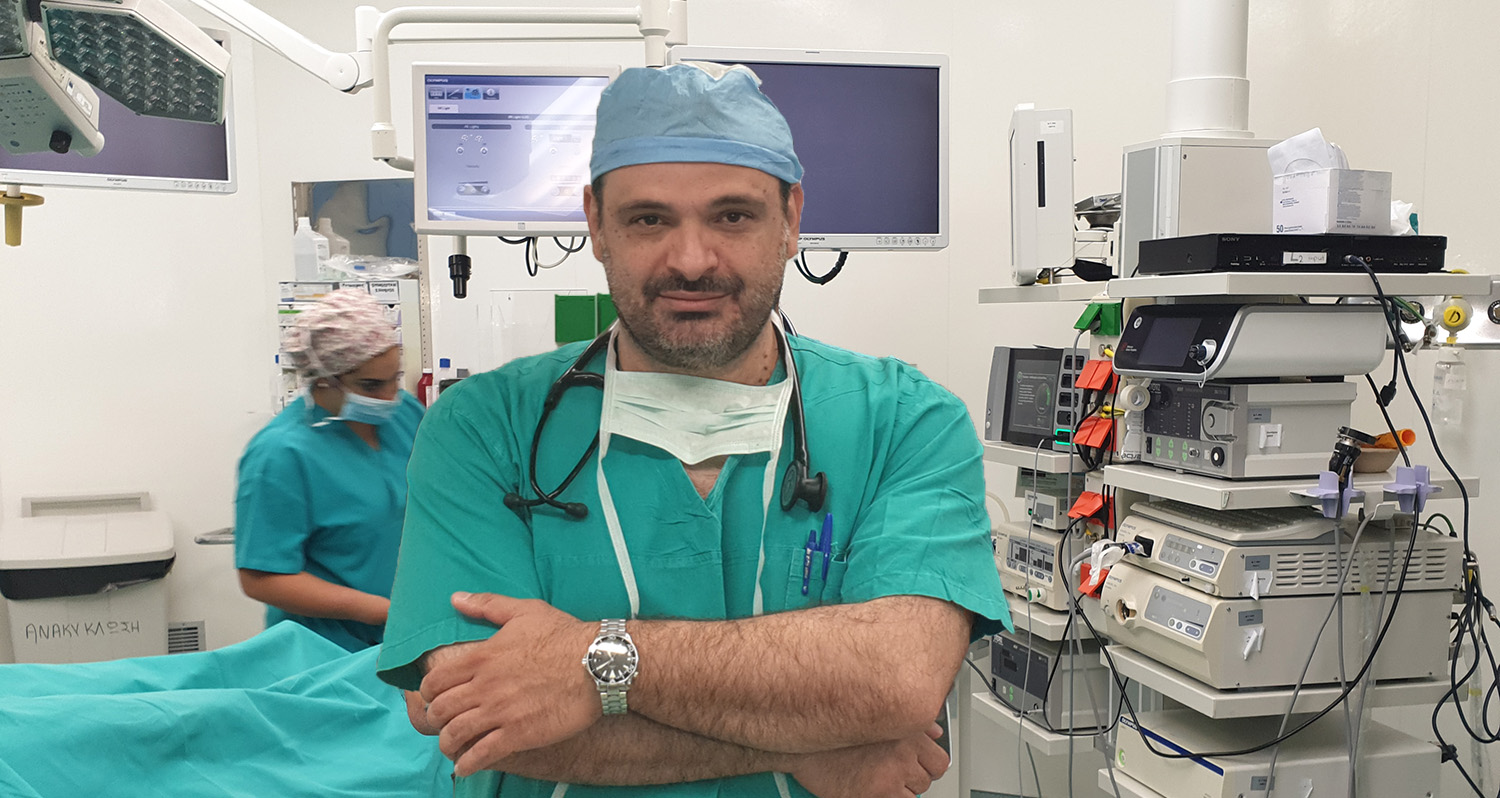 Dr. Christoforos Belegris - Ready for Surgery